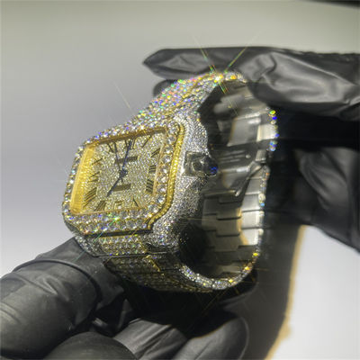 Bocarman Mechanical Moissanite  Watches High Quality Moissanite Mens Watches