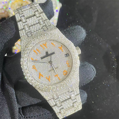 Bling Bustdown Moissanite AP Watch